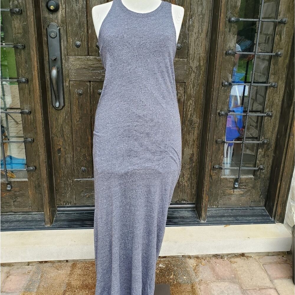 Monrow‎  gray cutout maxi dress sz small
